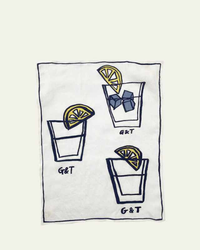G and T Linen Tea Towel